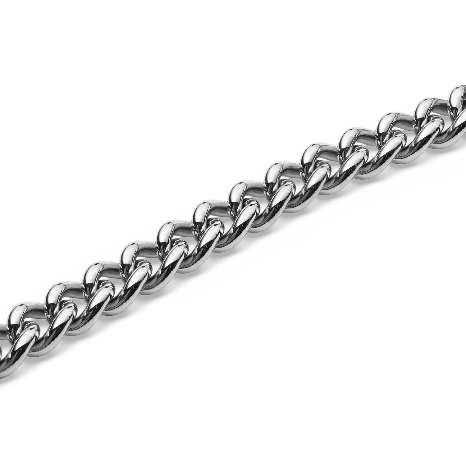 Chunky Chain Necklace Silver Chunky Chain Necklace Silver