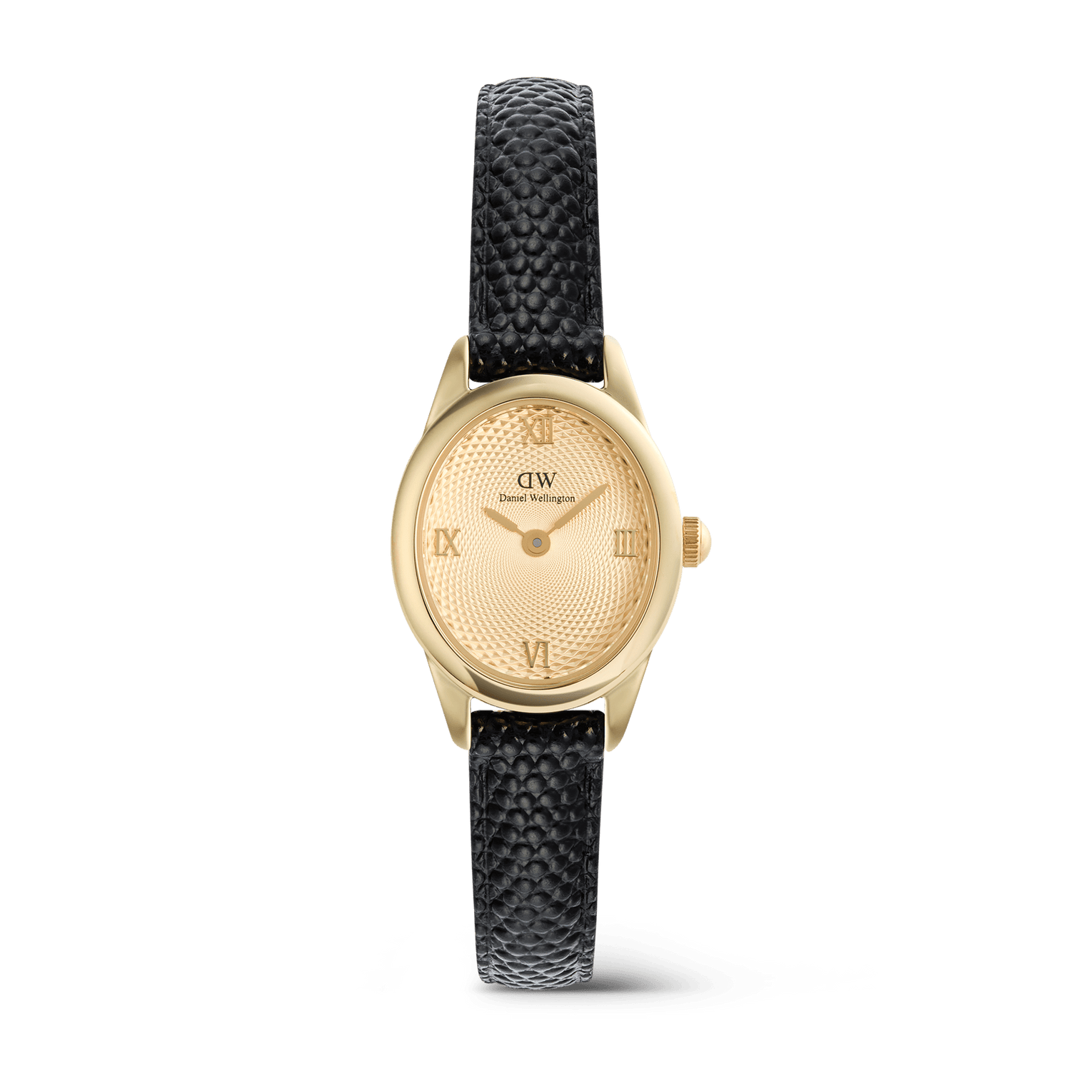 Black Leather Watches | DW