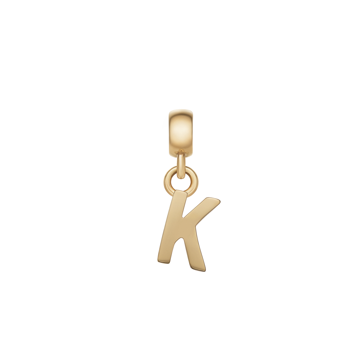 Letter Charm Gold