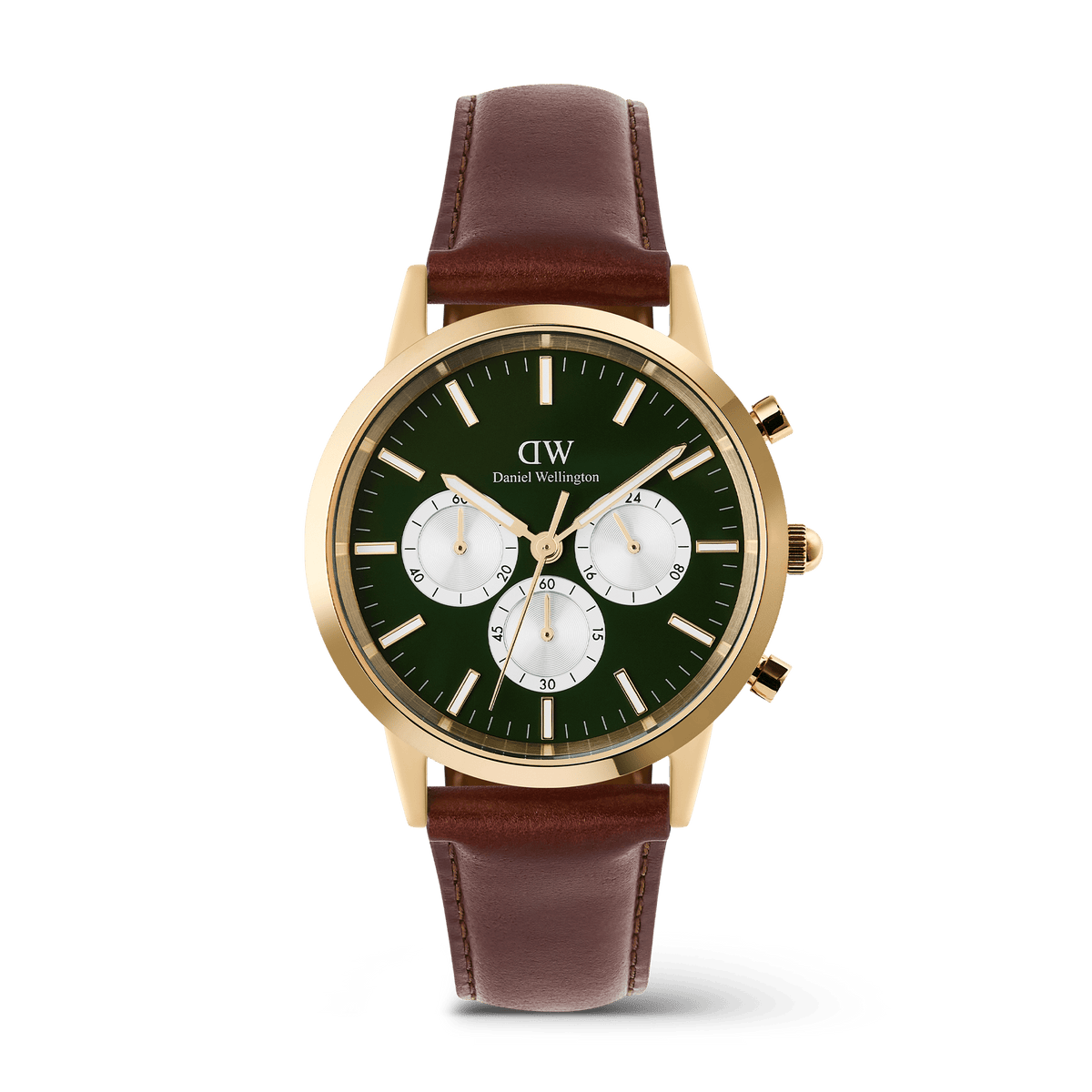Iconic Chronograph  St Mawes Emerald Panda Gold