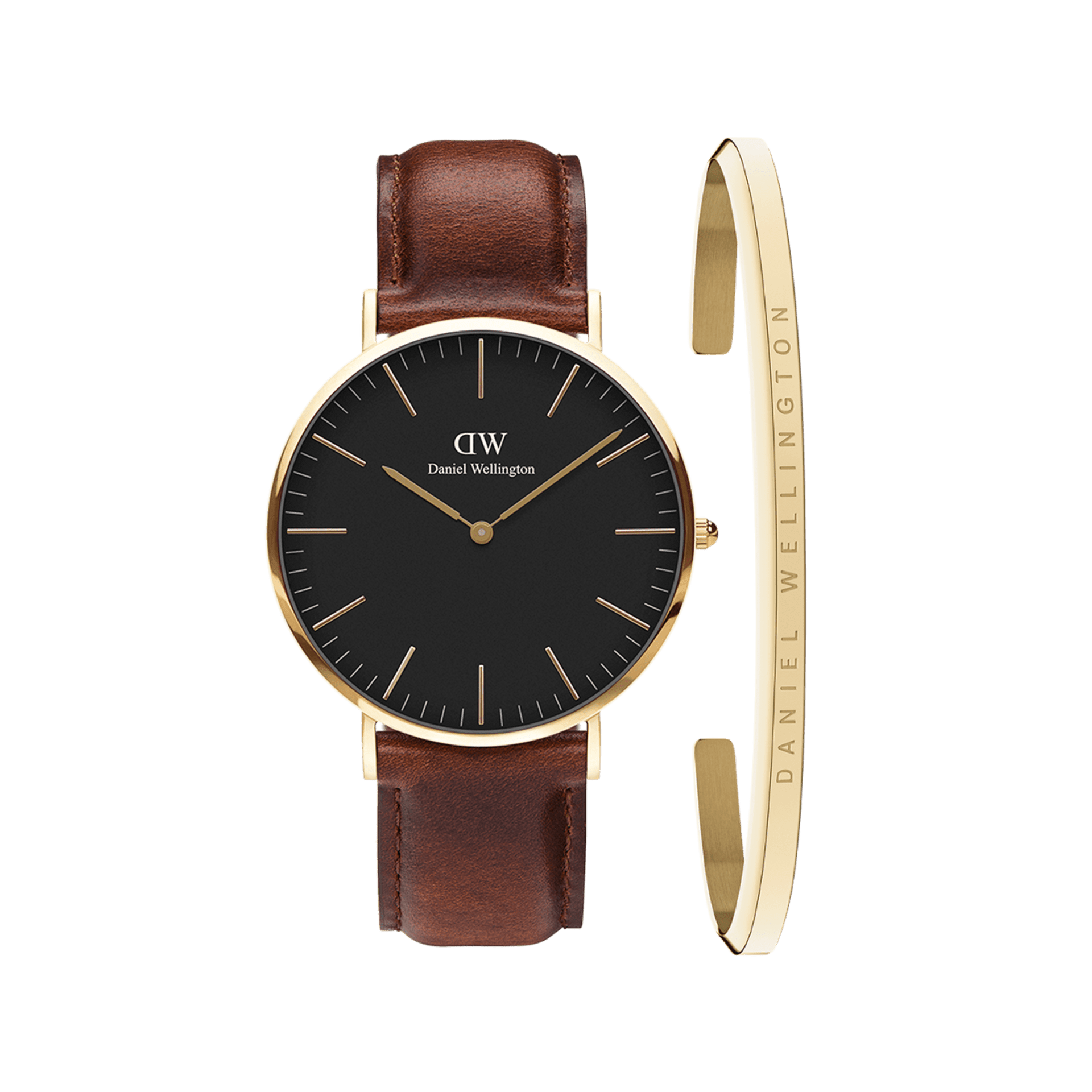 Daniel Wellington メンズ　レディース　セット Classic St Mawes & Bracelet Gold Set