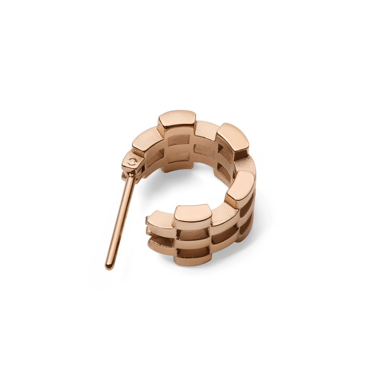 5-Link Earrings Rose Gold