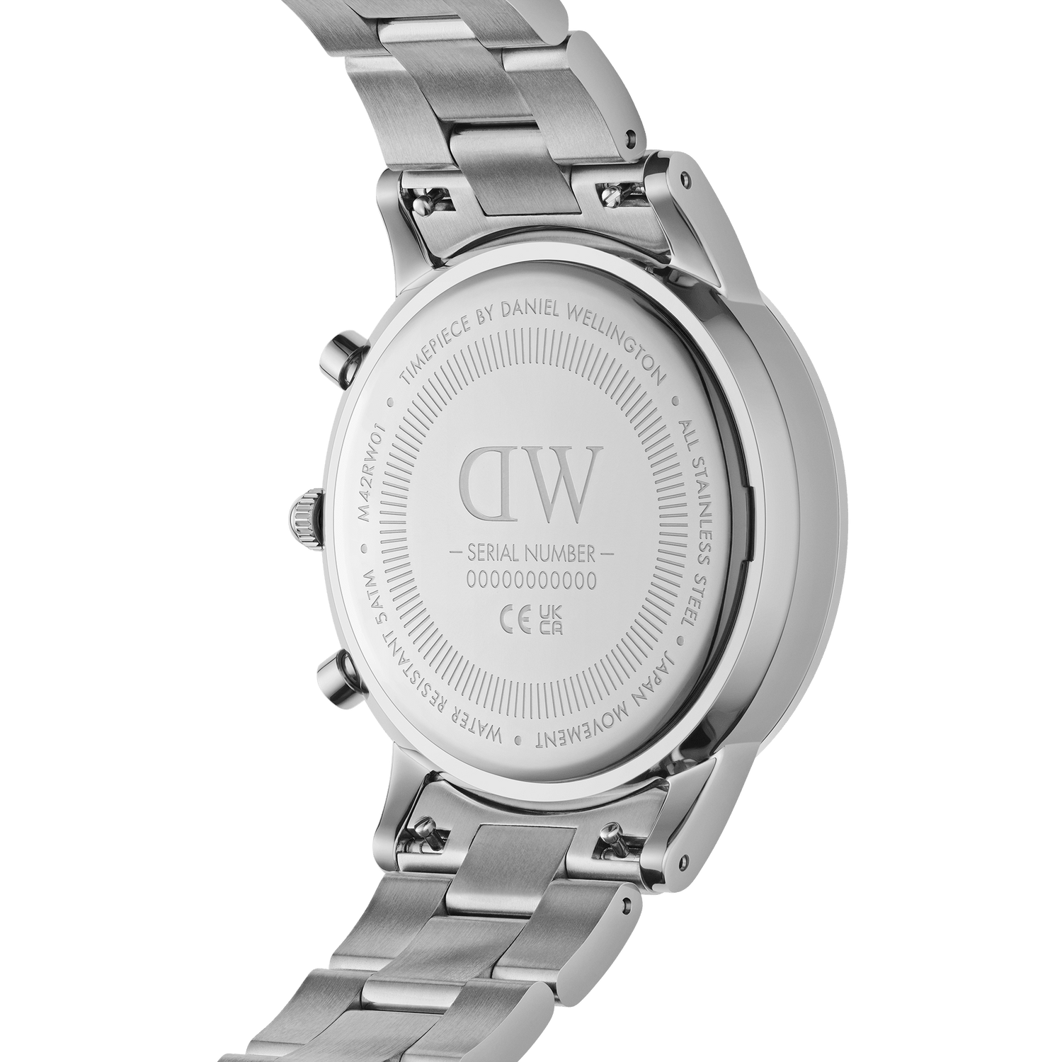 Iconic Chronograph Link Arctic S | DW Iconic Chronograph Link Arctic S | DW
