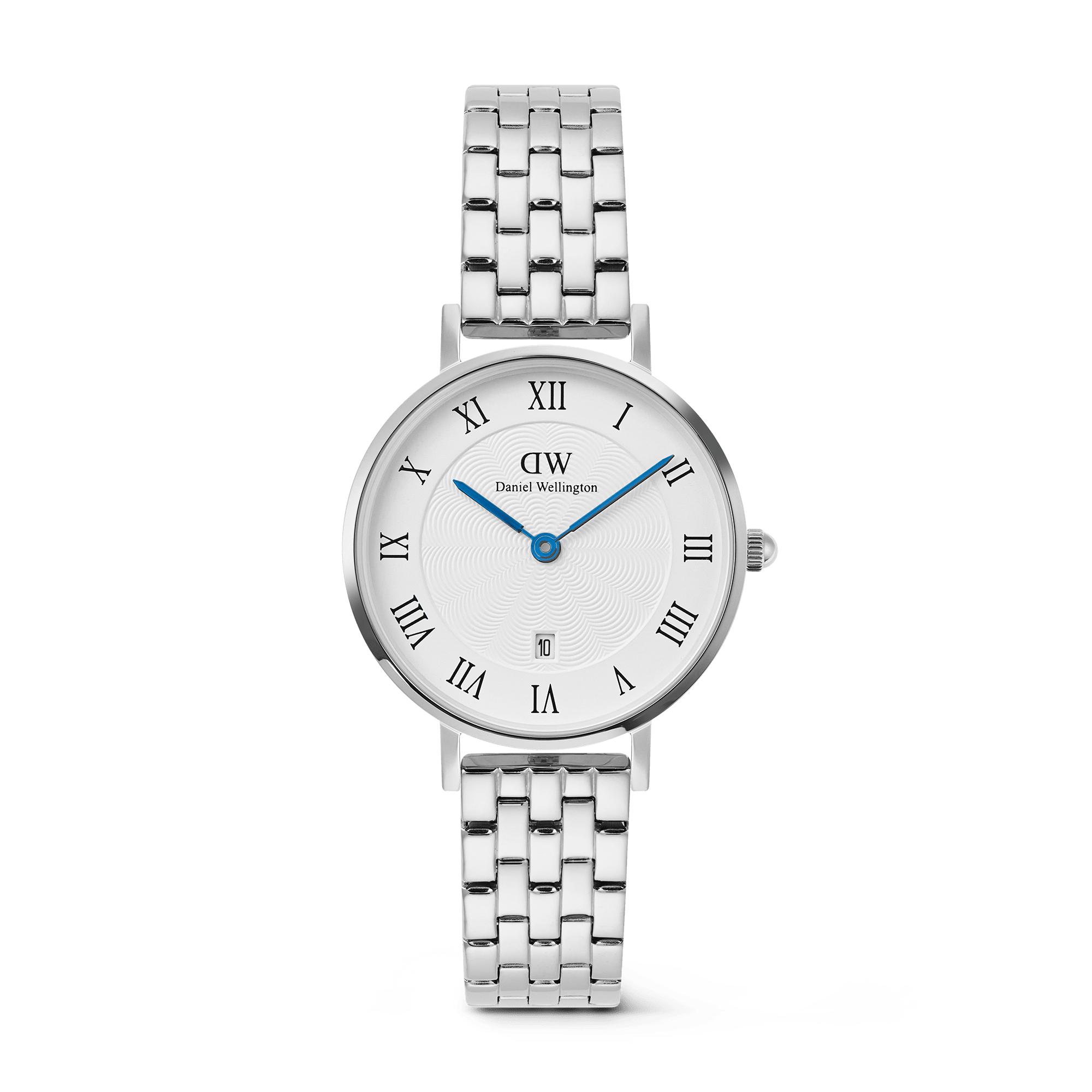 Swiss Heno Classic Quartz Dainty Silver Roman Numerals Watch (VINTAGE) Heno Watch - Etsy main image 2