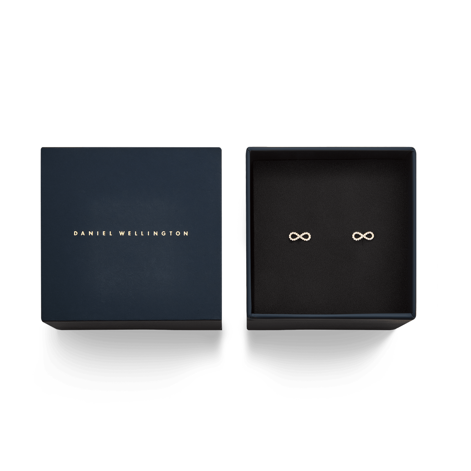 Mirelle Infinity Earrings Rose Gold
