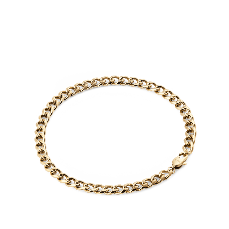 Ellipse 4mm Bracelet Gold