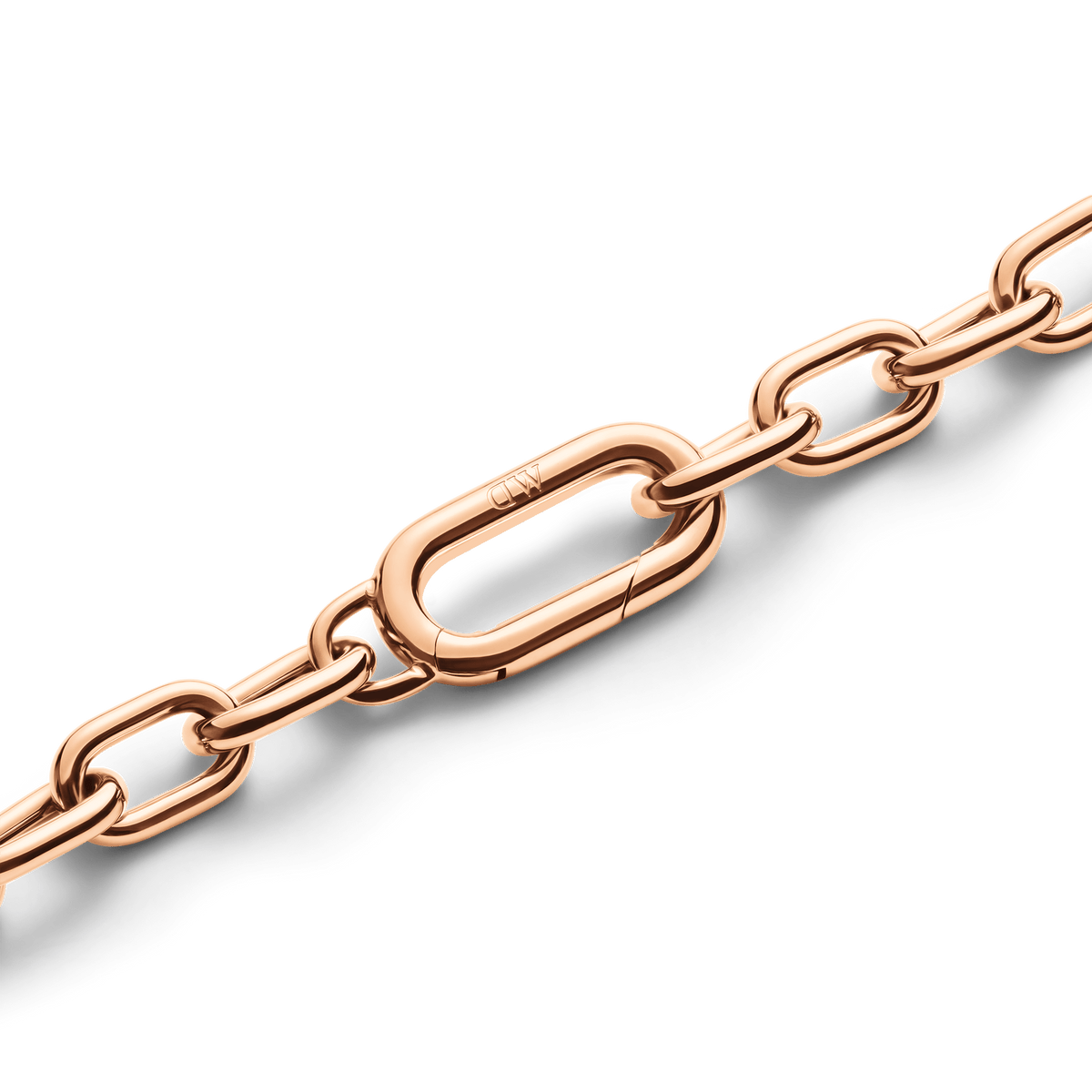 Crystal Link Necklace Rose Gold Crystal Link Necklace Rose Gold