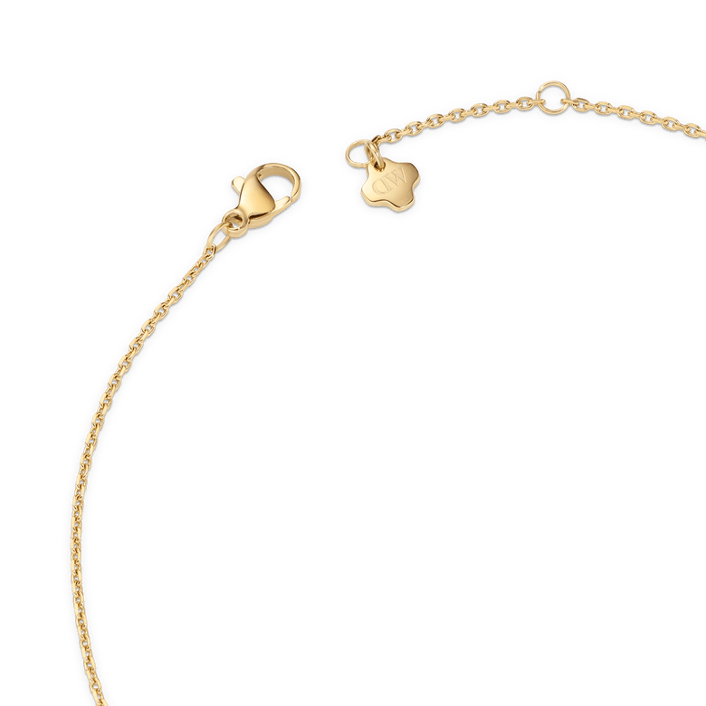 North Star Necklace 7 Small Apricot Enamel Gold
