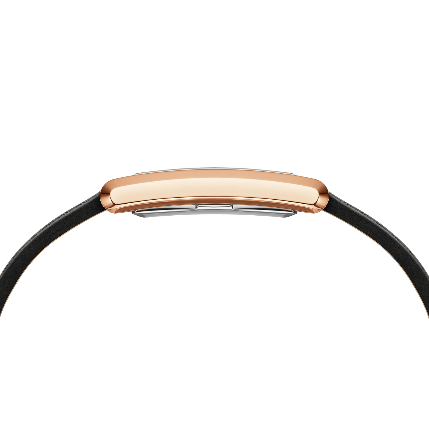 Bound Black Crocodile Rose Gold