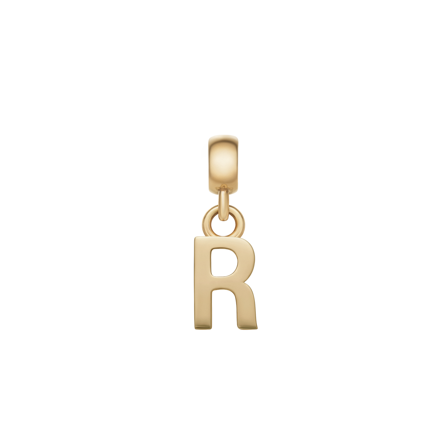 Letter Charm Gold