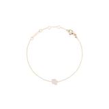 Crystal Zodiac Chain Bracelet Gold