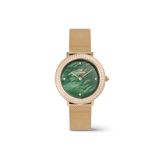 Crystalline Bezel Evergold Green