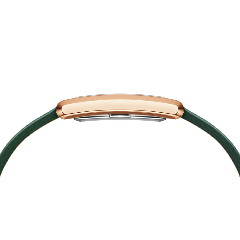 Bound Crocodile Emerald Sunray Rose Gold