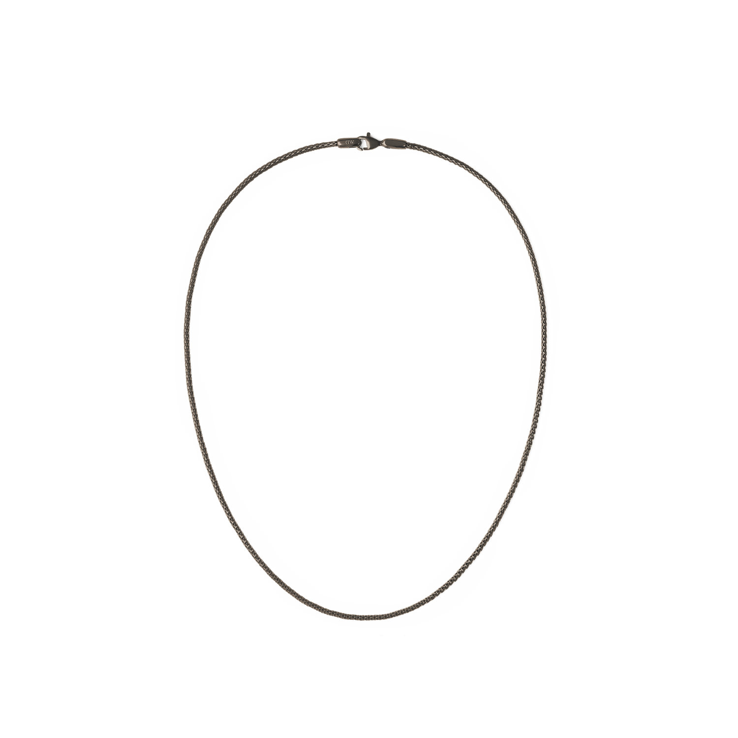 Tide Mesh Necklace Graphite 1.8