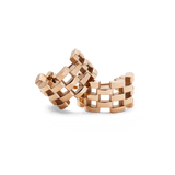 5-Link Earrings Rose Gold