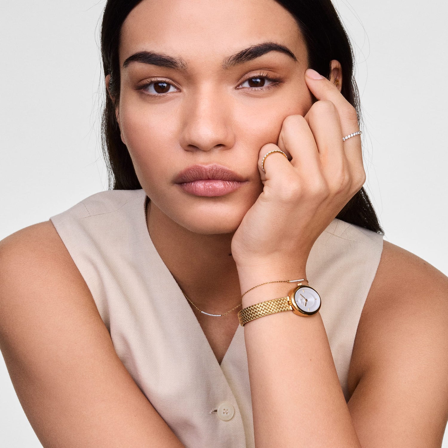 Mirelle Eternity Bracelet Gold