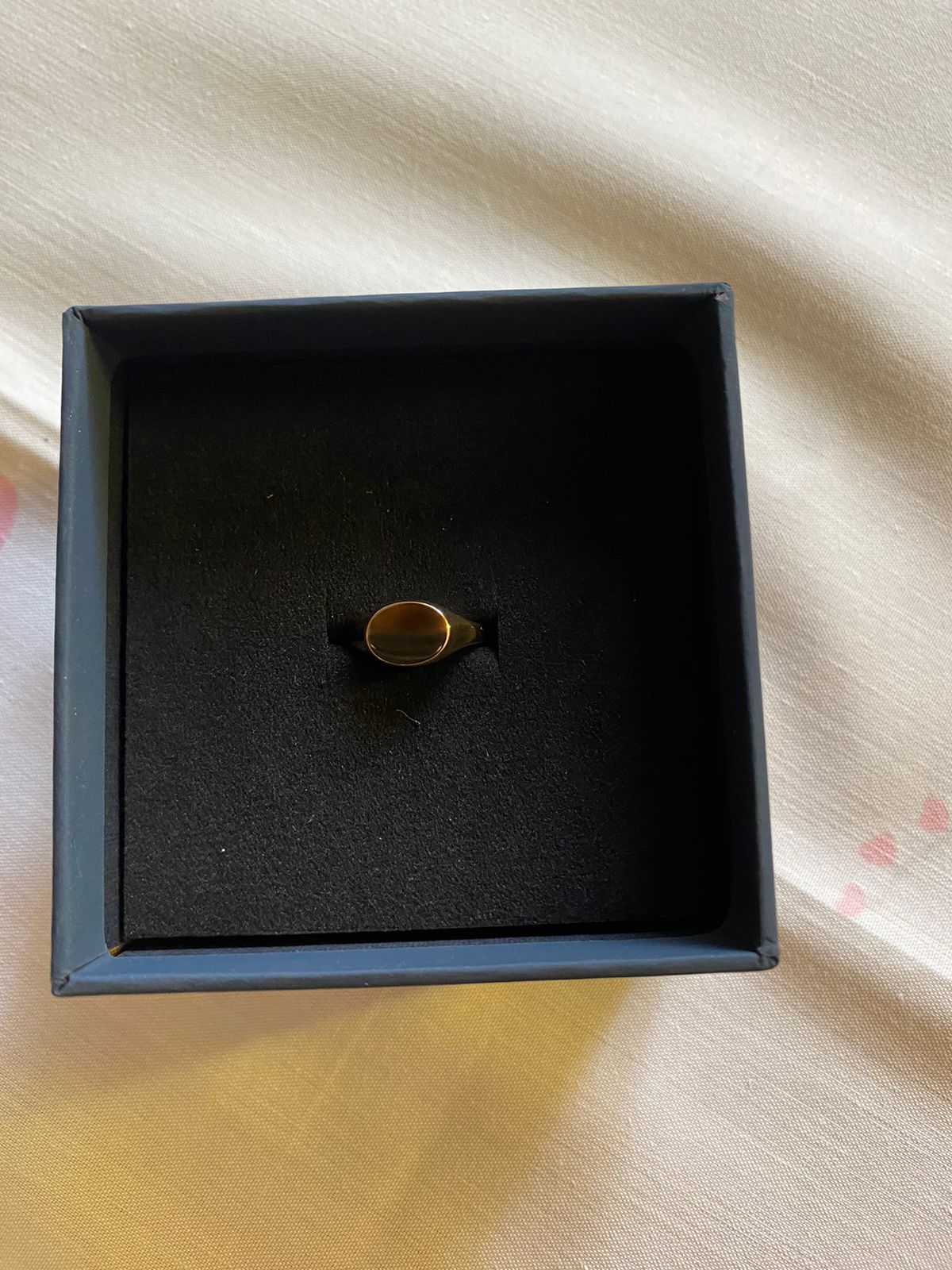 Classic Mini Signet Ring Rose Gold
