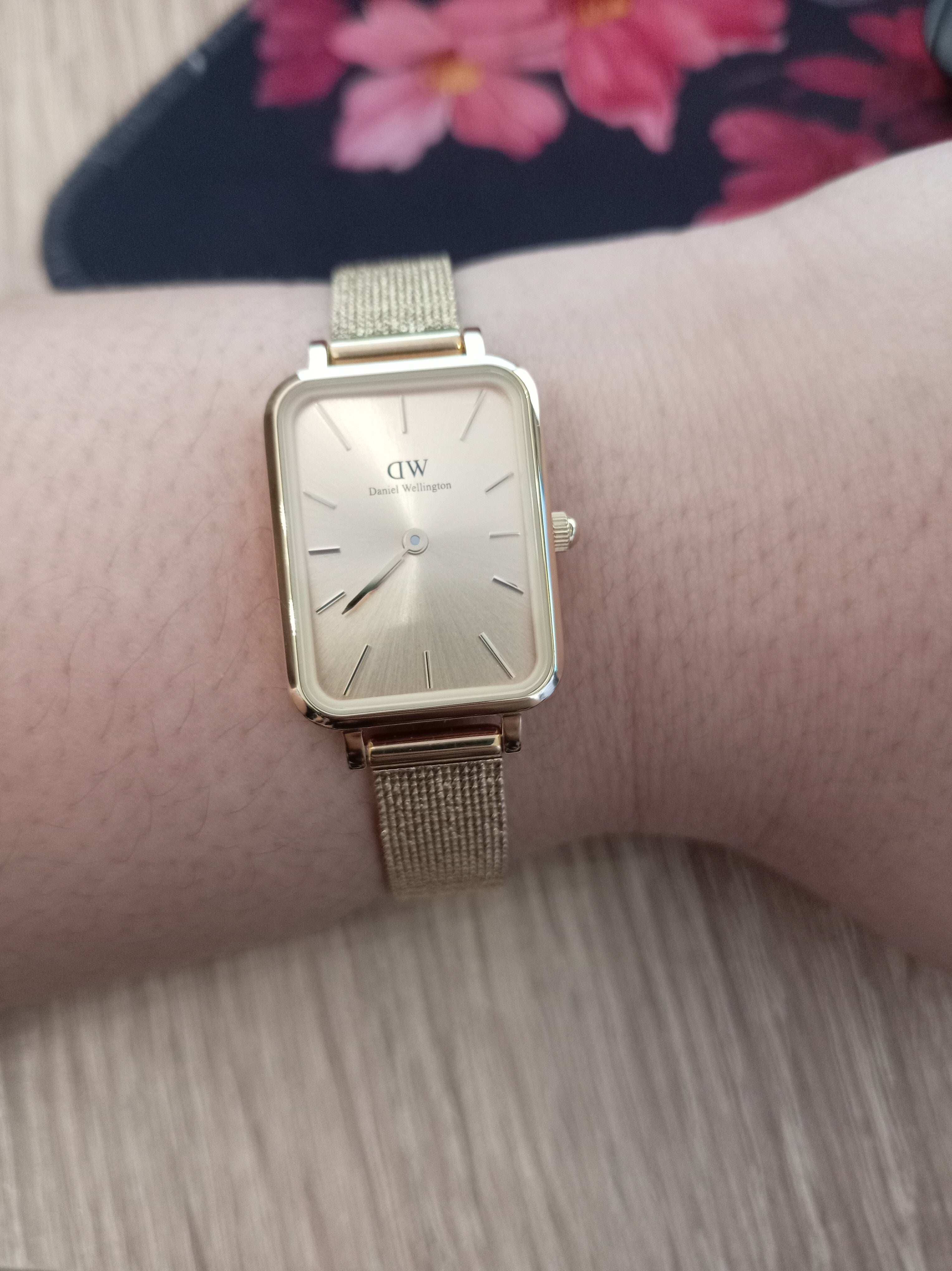 Quadro Unitone - Rose Gold square watch for women | DW