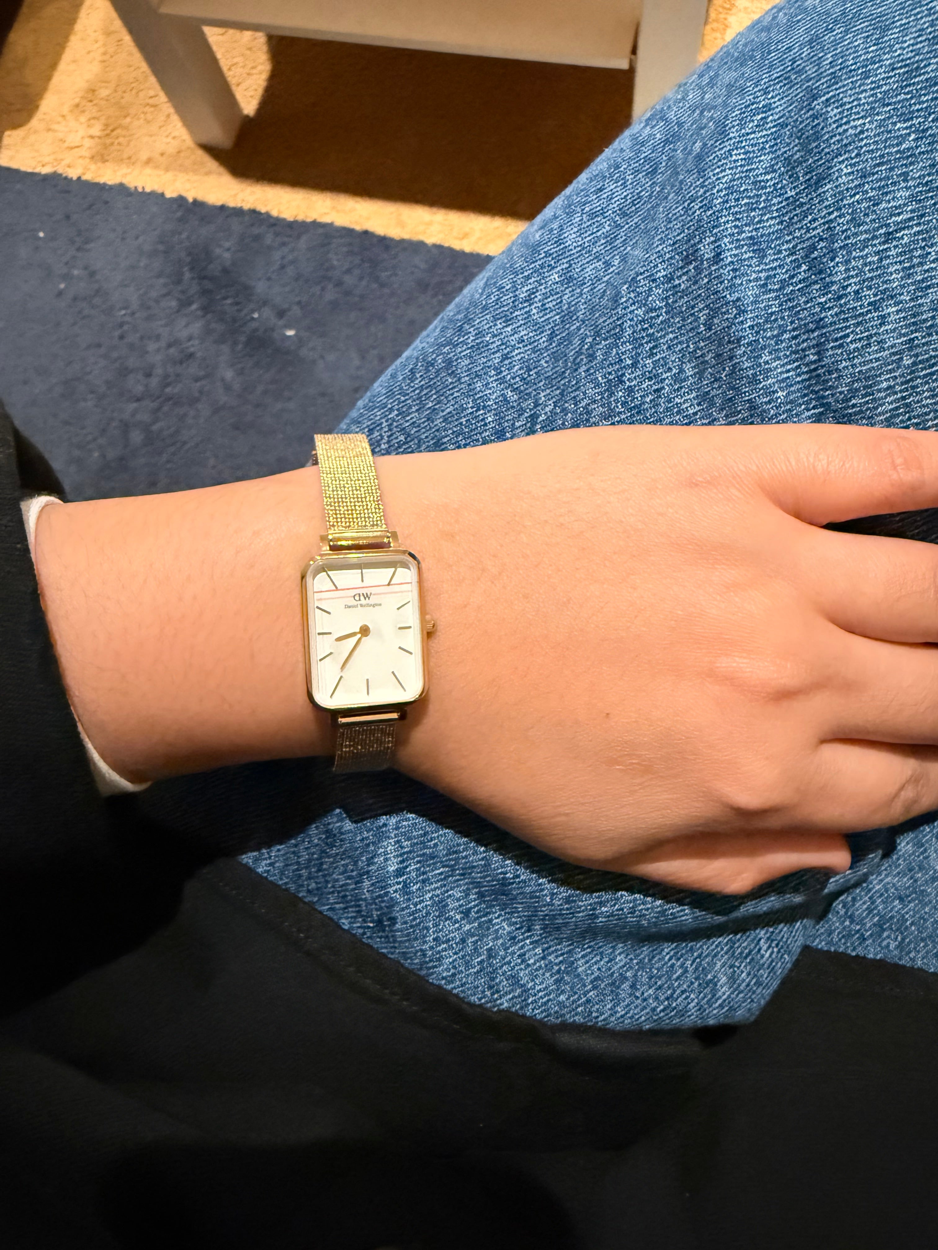 Quadro Unitone - Rose Gold square watch for women | DW