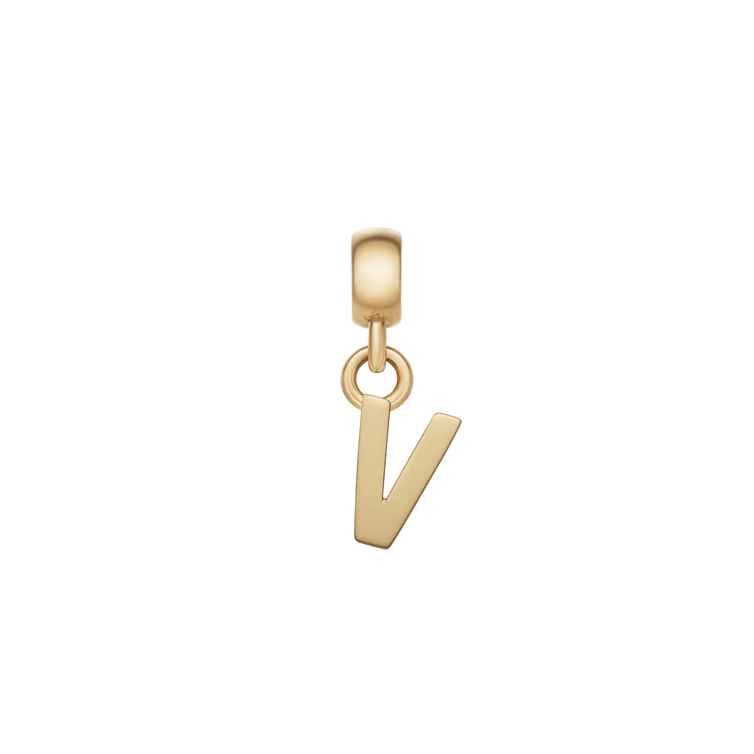 Letter Charm Gold