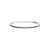 Classic Tennis Bracelet Nightfall Rose Gold