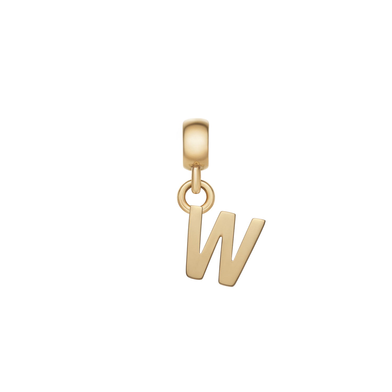 Letter Charm Gold