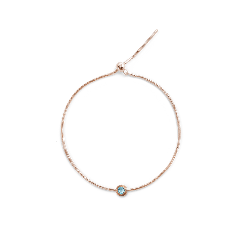 December Charm Rose Gold