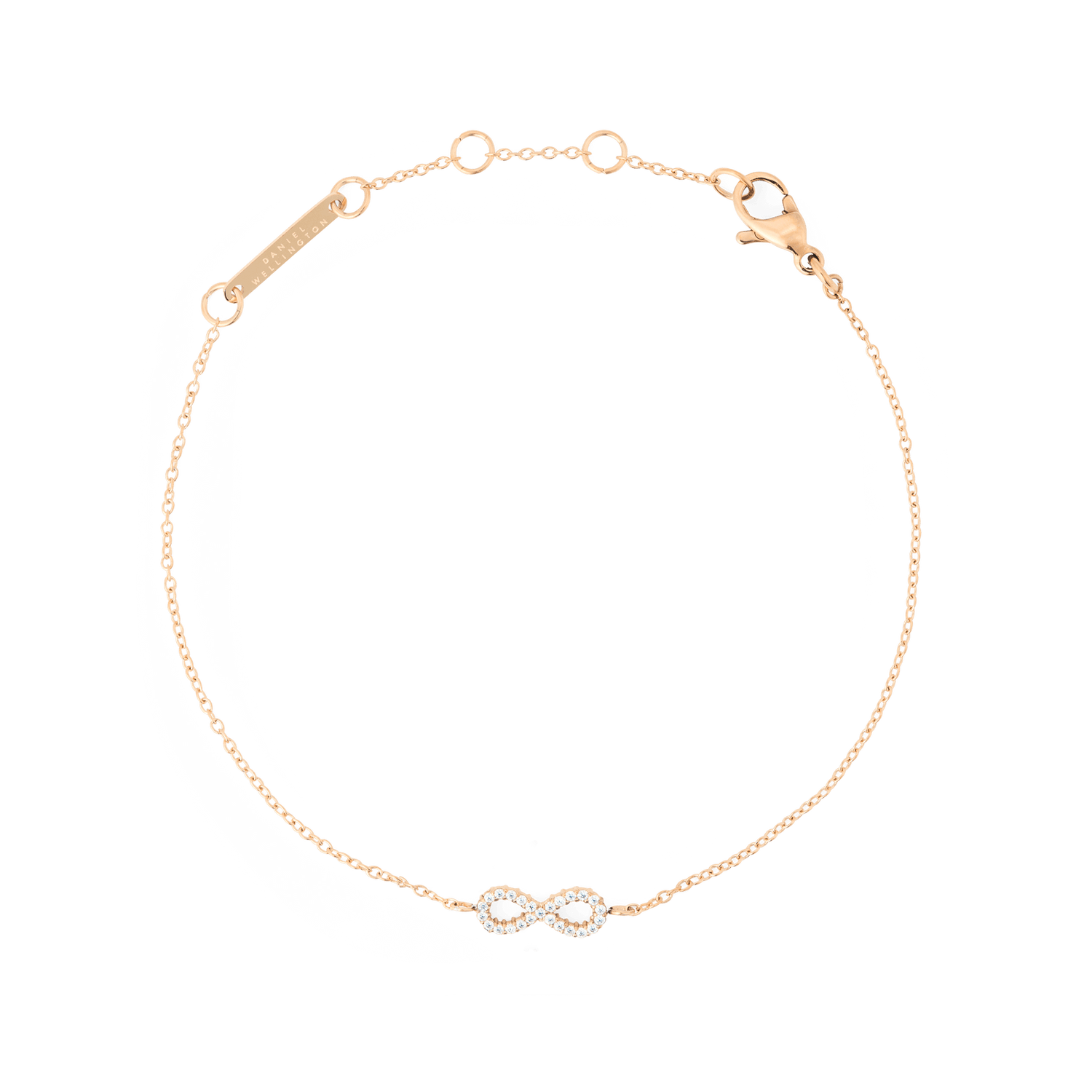 Mirelle Infinity Bracelet Rose Gold