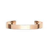 Line Cuff Polished Rose Gold