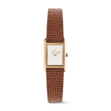 Bound Mini Light Brown Lizard Rose Gold