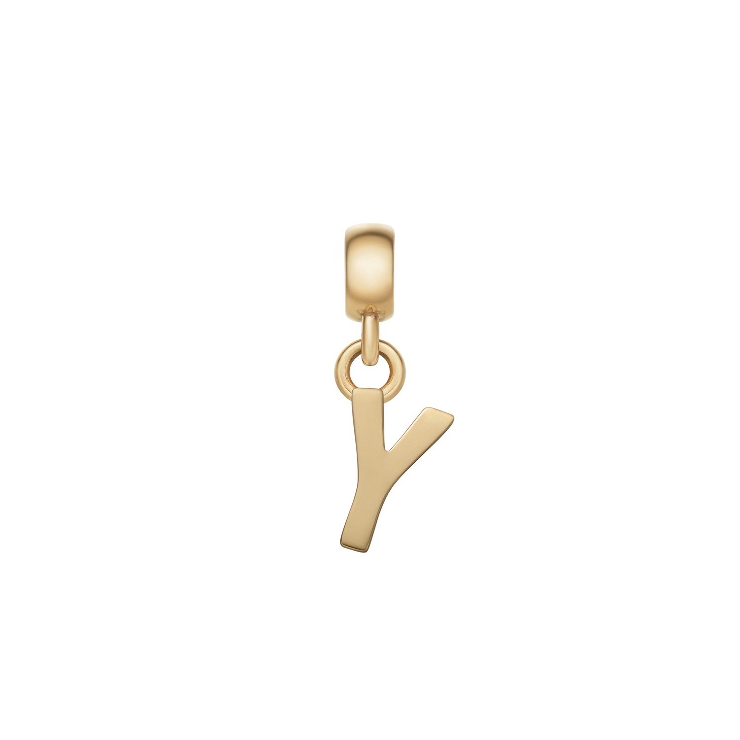 Letter Charm Gold