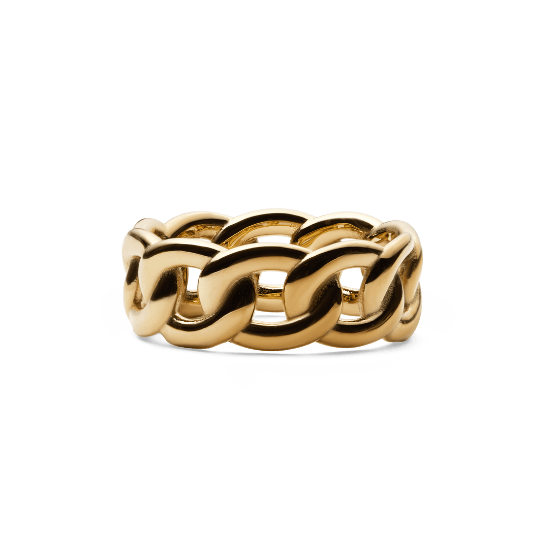 Chunky Chain Ring Gold | DW