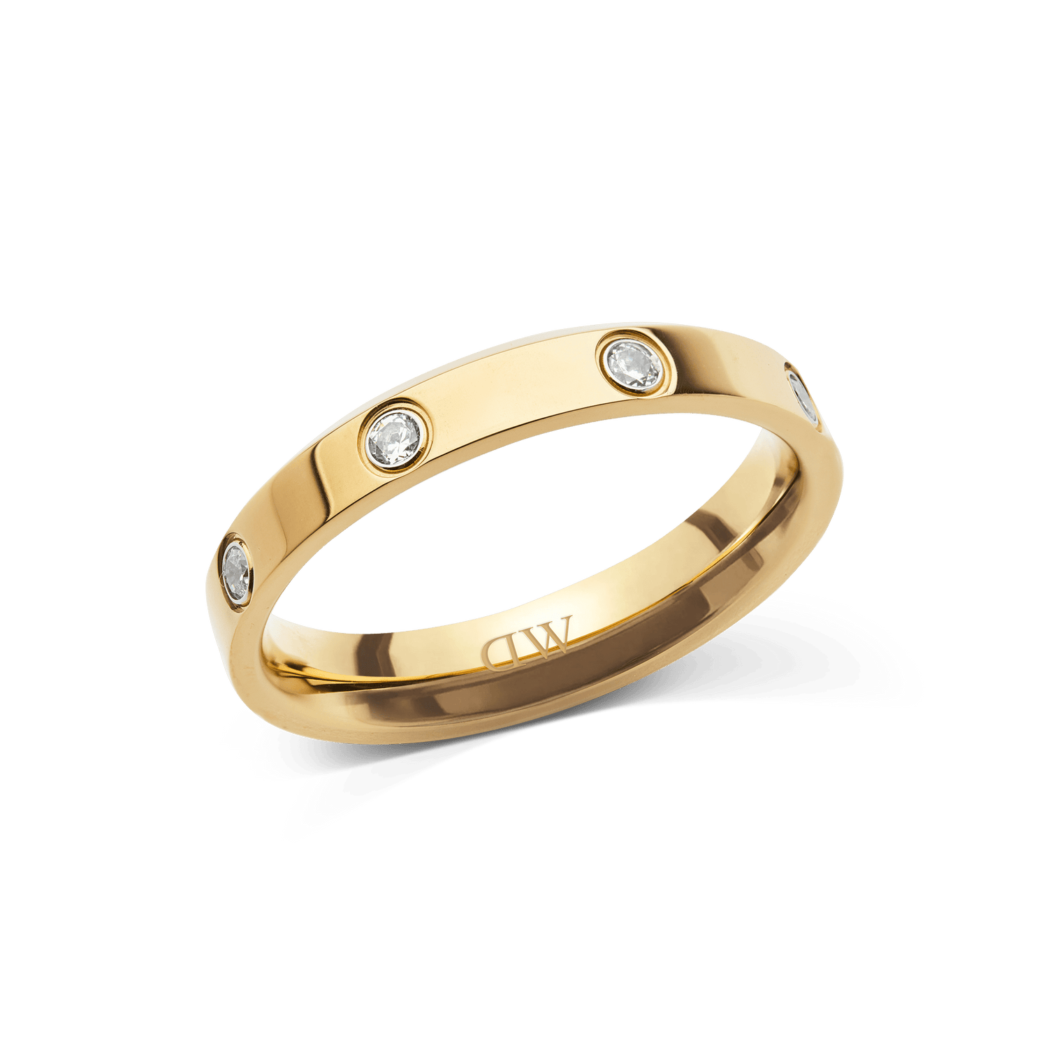 Classic Lumine Ring Gold 4 mm