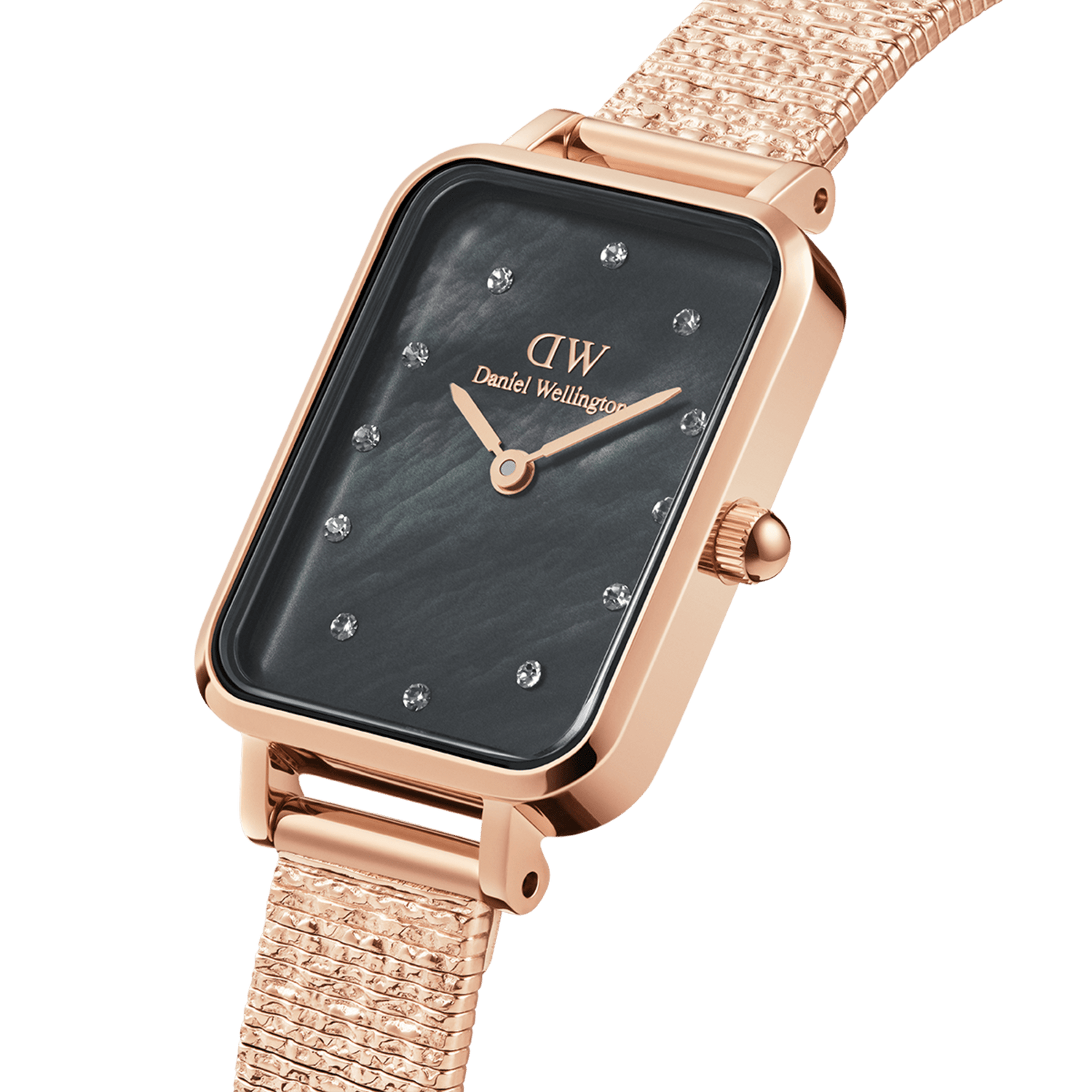 Quadro Lumine Pressed Piano Rose Gold | DW Quadro Lumine Pressed Piano Rose Gold | DW