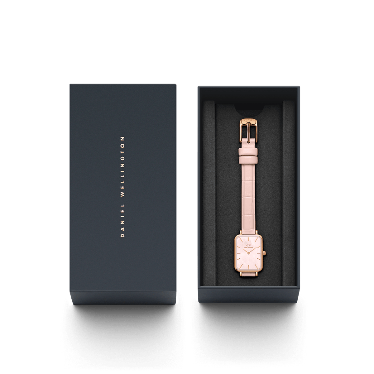 Quadro Pressed Rouge - Pink Women's Watch | DW Quadro Pressed Rouge - Pink Women's Watch | DW