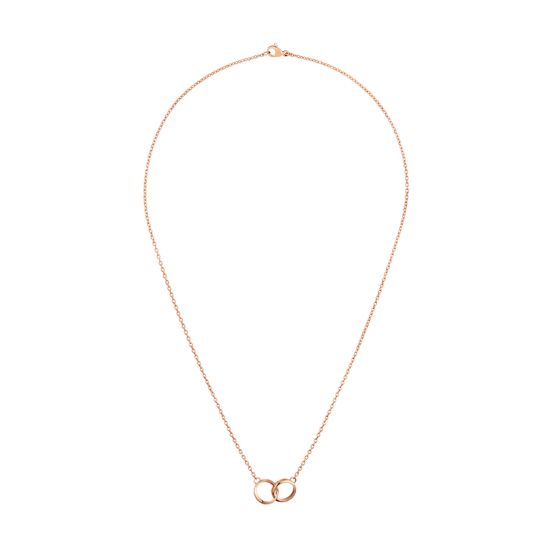 Elan Unity Necklace Rose Gold