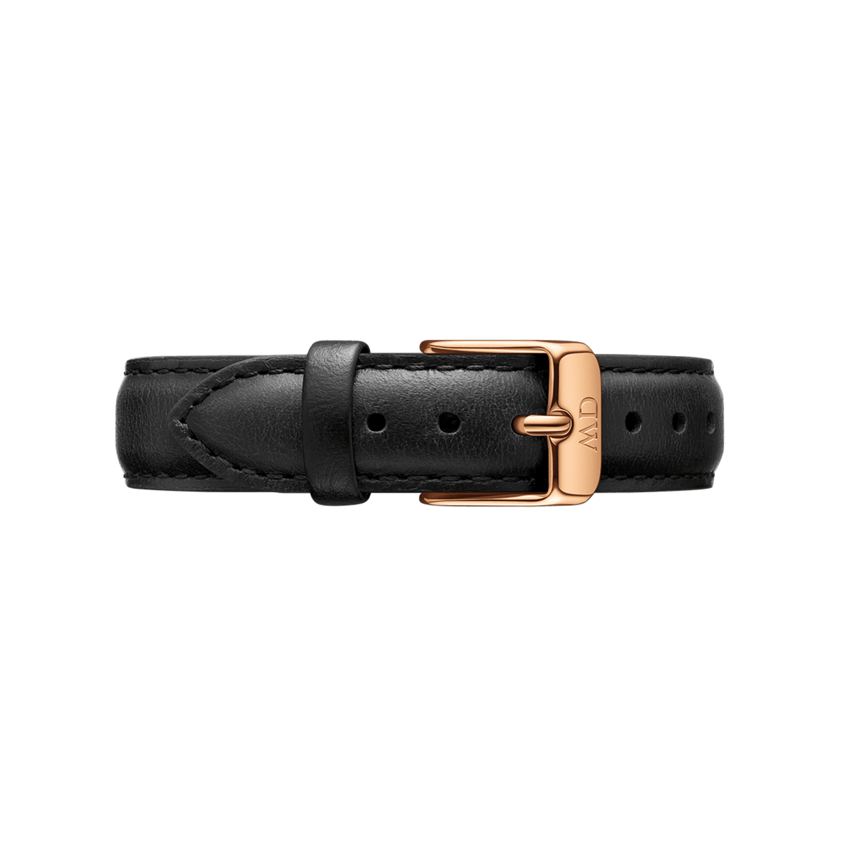 Cinturino Orologio Daniel Wellington Petite Sheffield - Pelle Italiana, 12mm, Nero/Oro Rosato - Foto 6