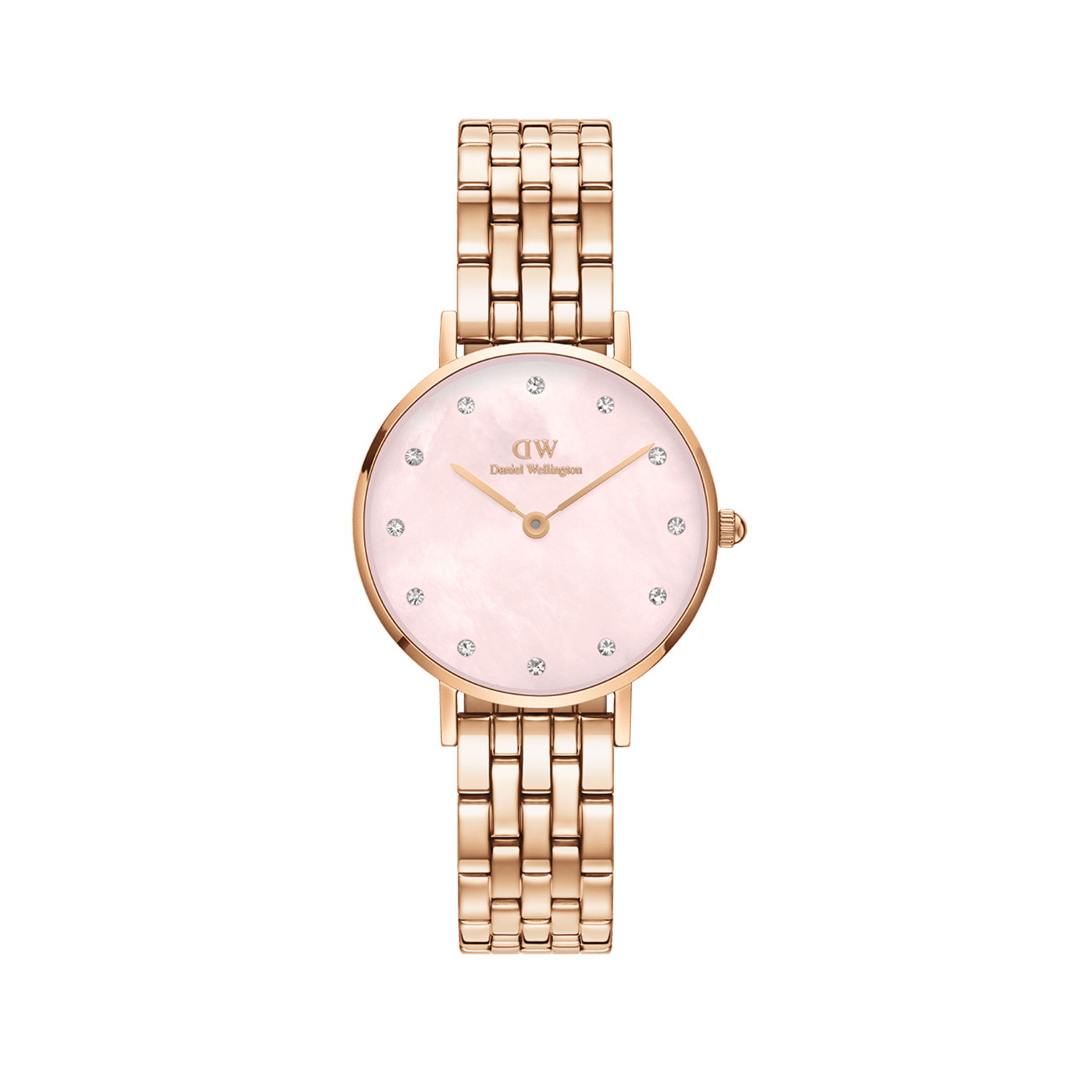 Quadro & Petite 5-link Bracelet Watches | DW US