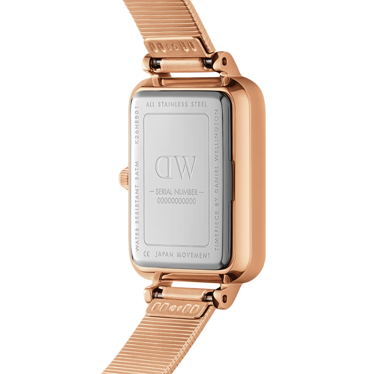 Quadro Lumine Pressed Piano Black MoP Rose Gold Quadro Lumine Pressed Piano Black MoP Rose Gold