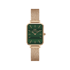 Quadro - Green square dial watch for women | DW