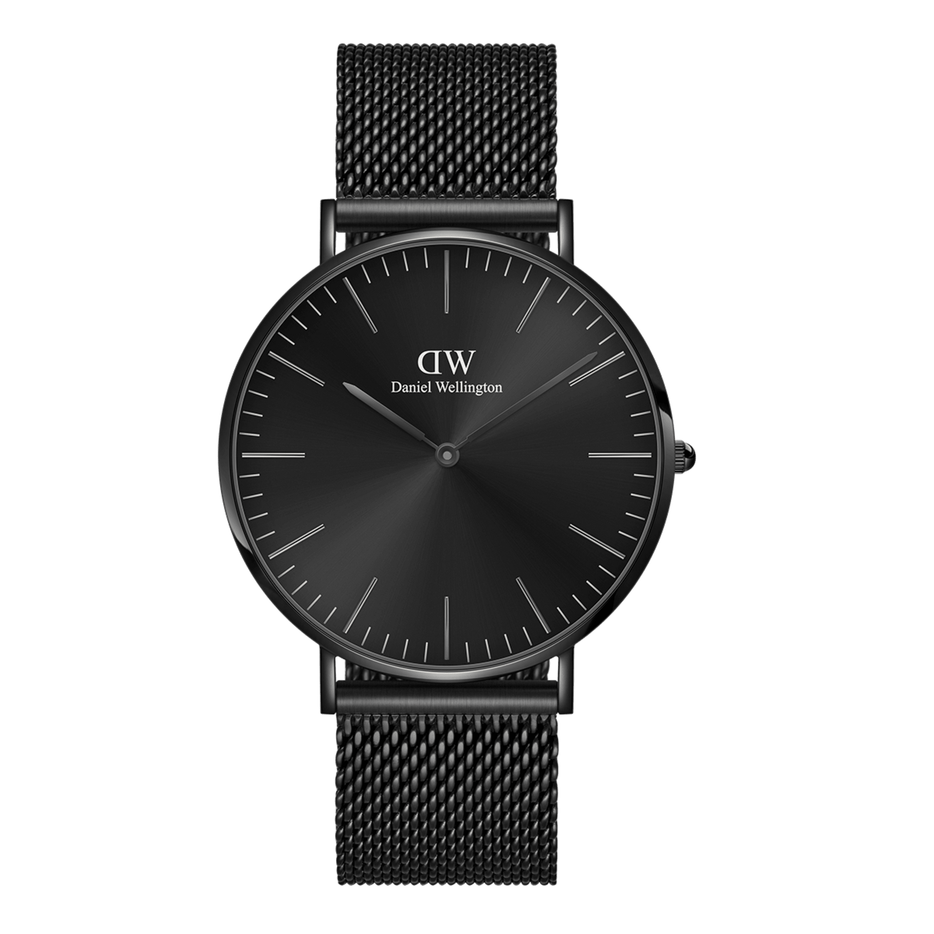 DANIEL WELLINGTON DW ブラックメッシュ 8fdabdbae44e905ba5885d7d42ae72