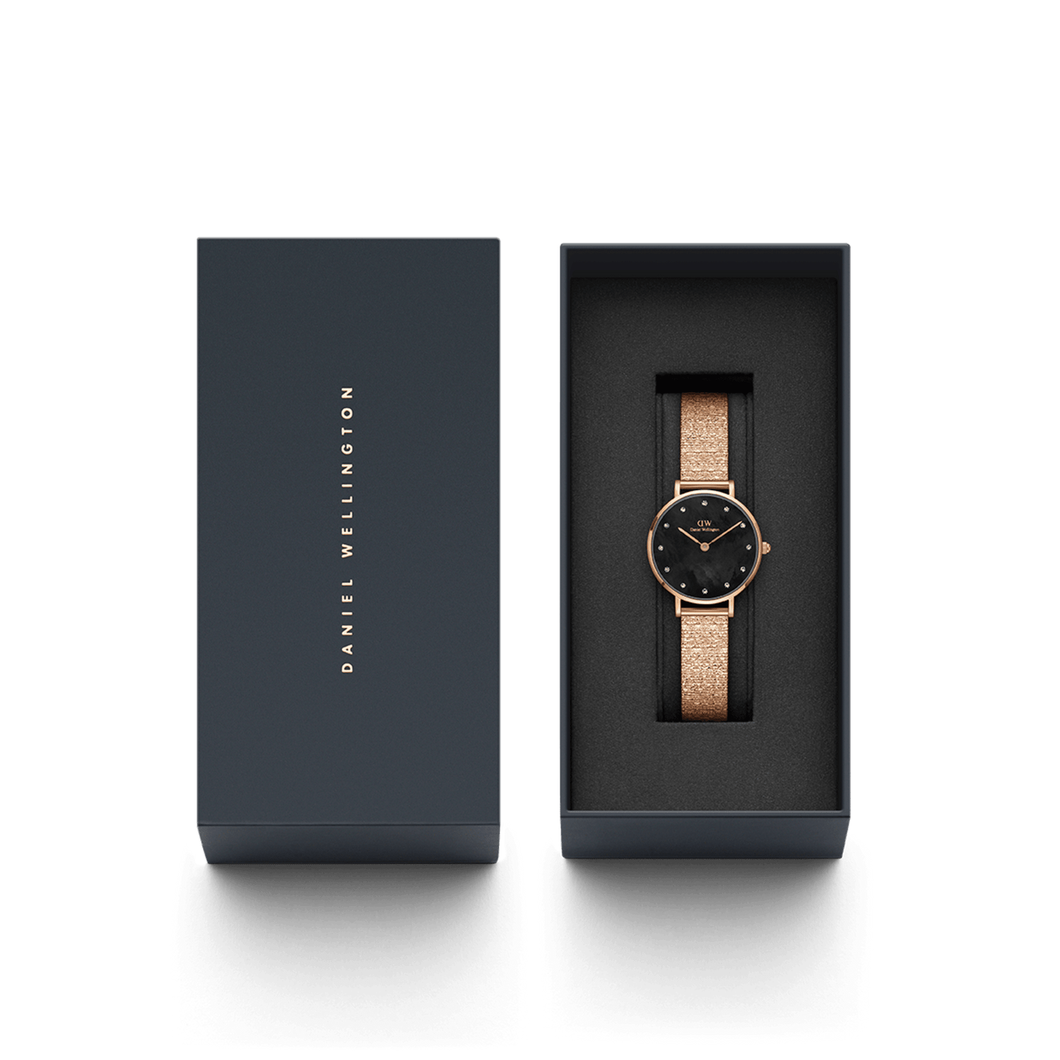 Petite Lumine Pressed Piano Rose Gold | DW Petite Lumine Pressed Piano Rose Gold | DW