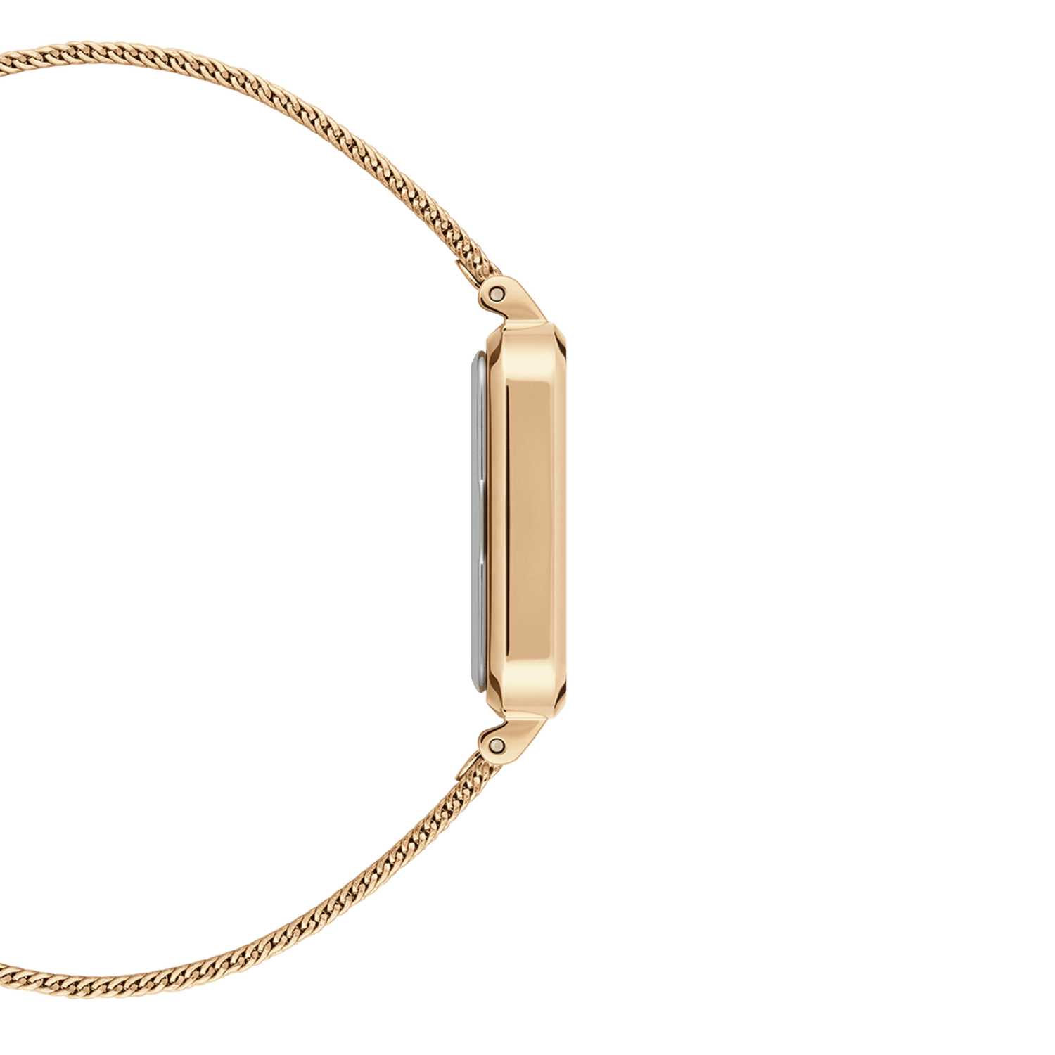 Quadro Unitone - Gold square watch for women | DW Quadro Unitone - Gold square watch for women | DW