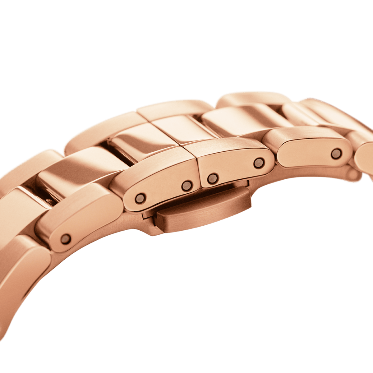 【美品】Daniel Wellington Iconic Link 36mm Iconic Link - Watch in Rose Gold with Black dial 36mm | DW