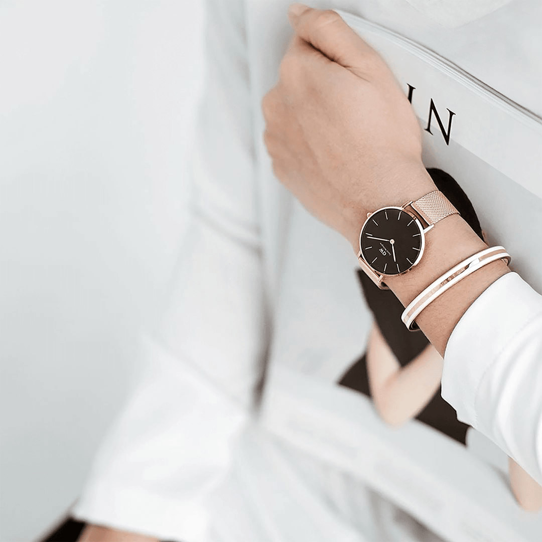 Lune Moonphase 32 Melrose RG Watch in Rose Gold