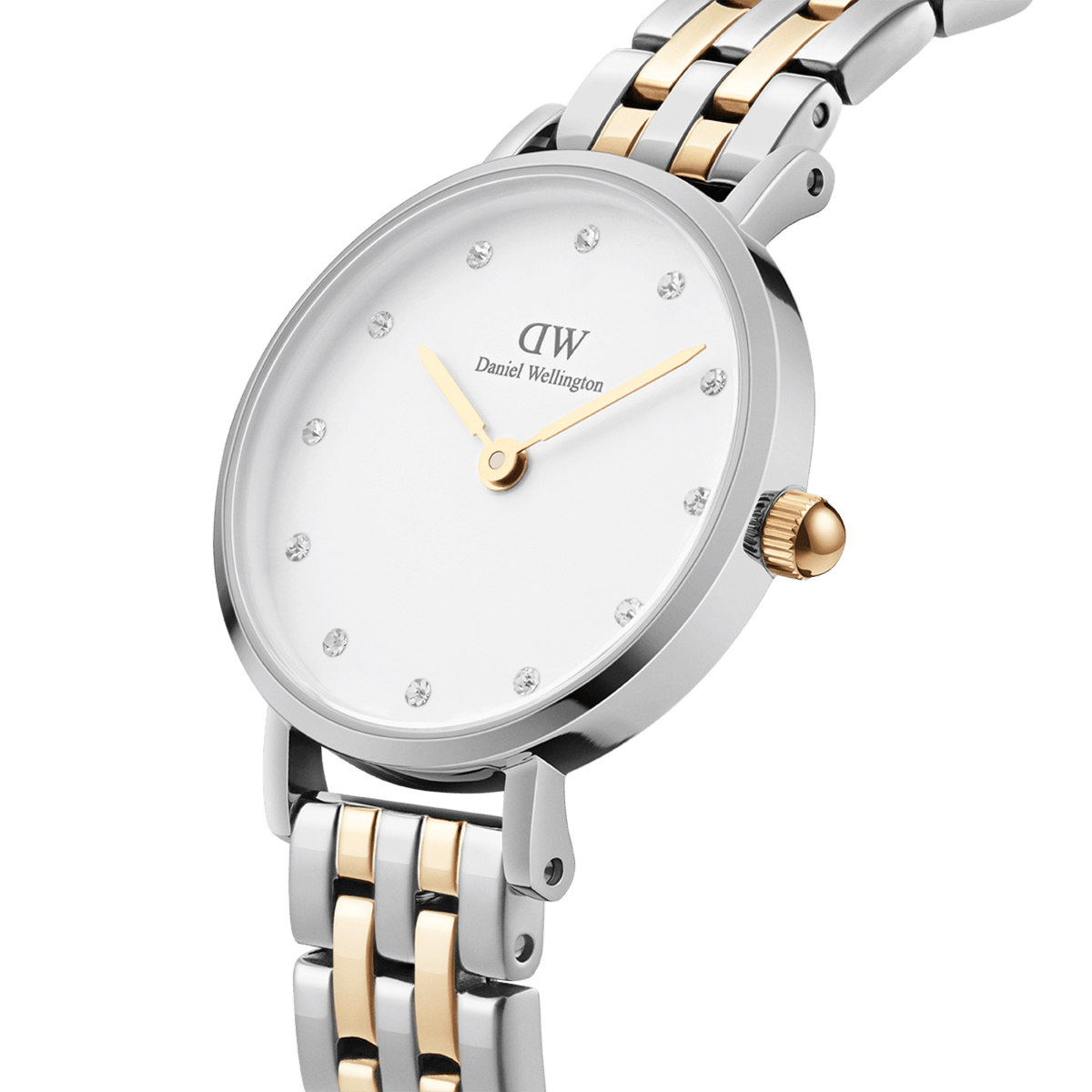 Petite Lumine - Women's watch with silver & gold strap | DW Petite Lumine - Women's watch with silver & gold strap | DW