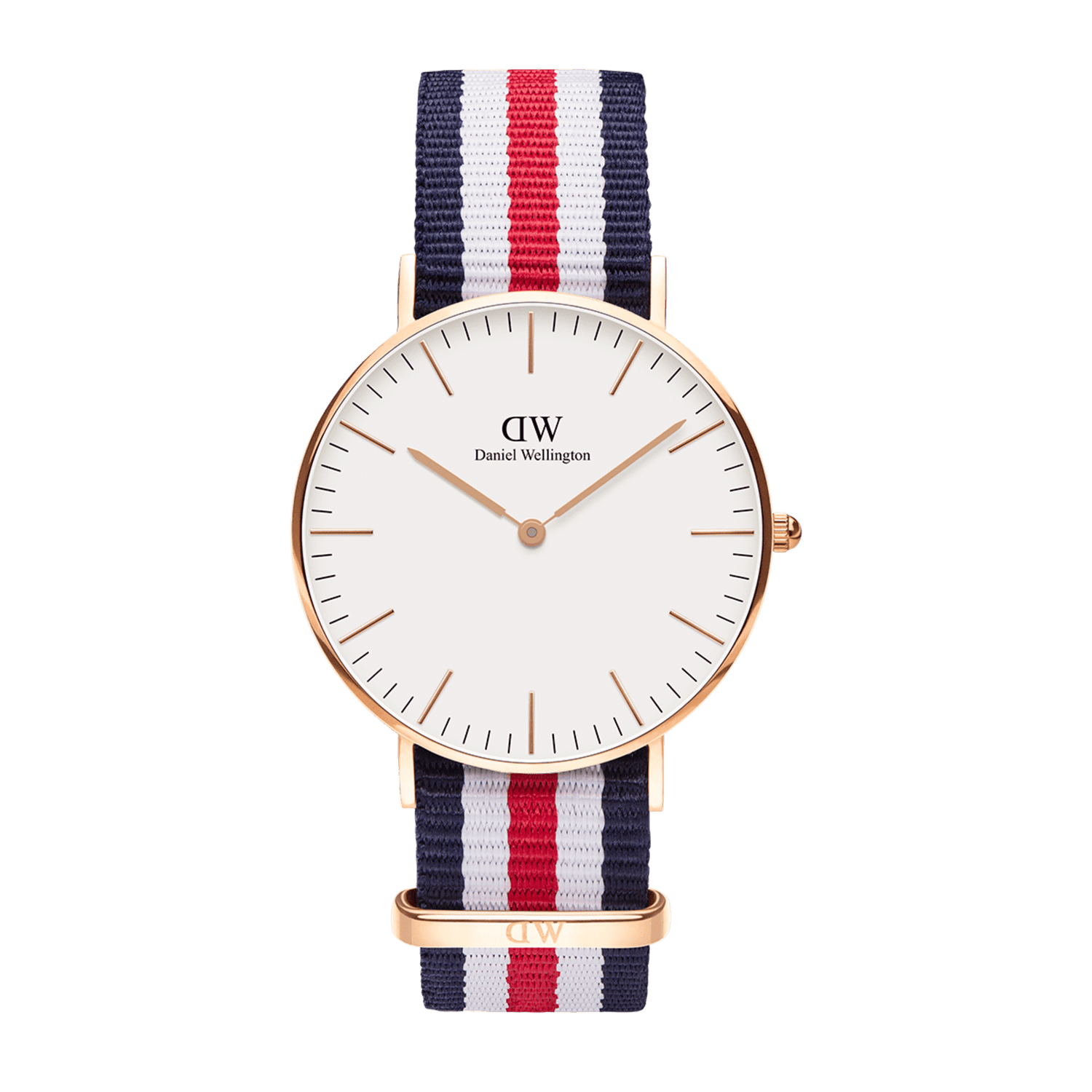 Canterbury - Men's rose gold watch with NATO strap | DW Canterbury - Men's rose gold watch with NATO strap | DW