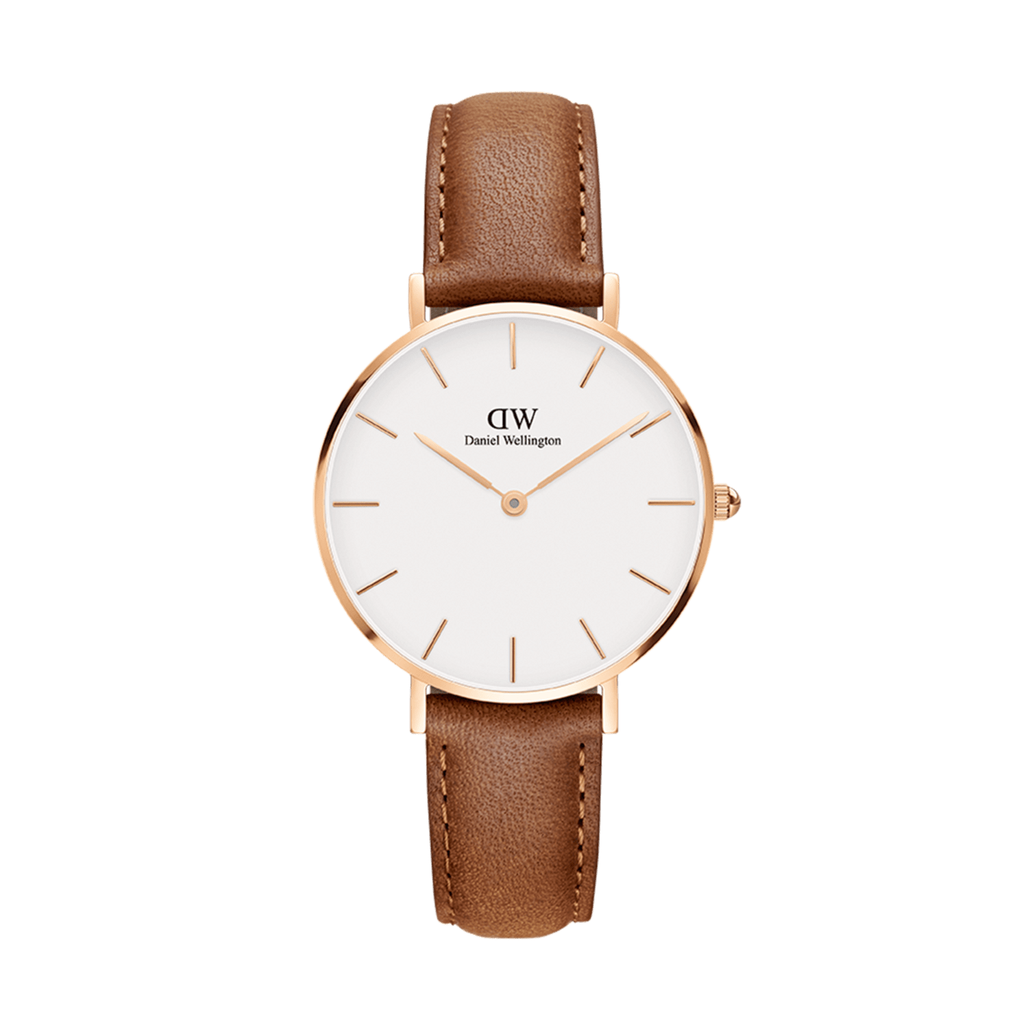 Petiet Durham - Rose gold ladies watch with white dial | DW