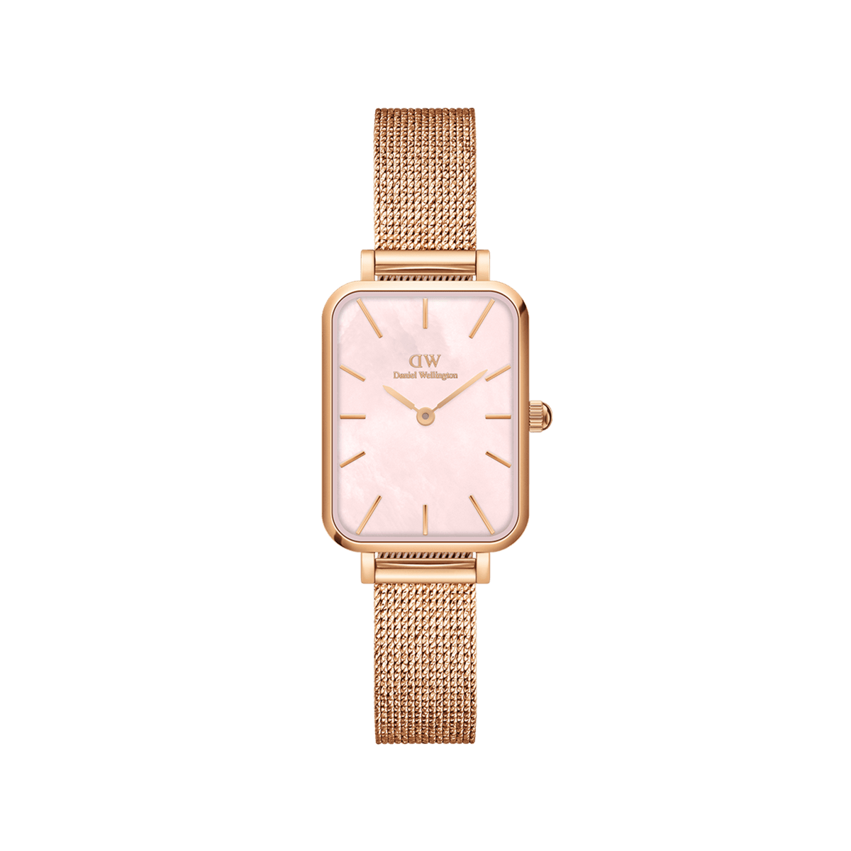 Quadro Pressed Melrose - Square Watch Rose Gold | DW Quadro Pressed Melrose - Square Watch Rose Gold | DW