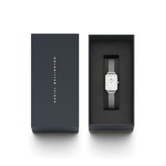 Quadro Unitone - Silver square watch for women | DW